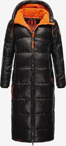 NAVAHOO Winter coat 'Schmuseengel' in Black