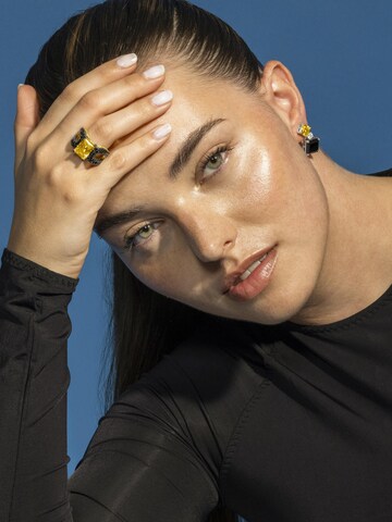 Luxenter Earrings 'Lyonba' in Gold