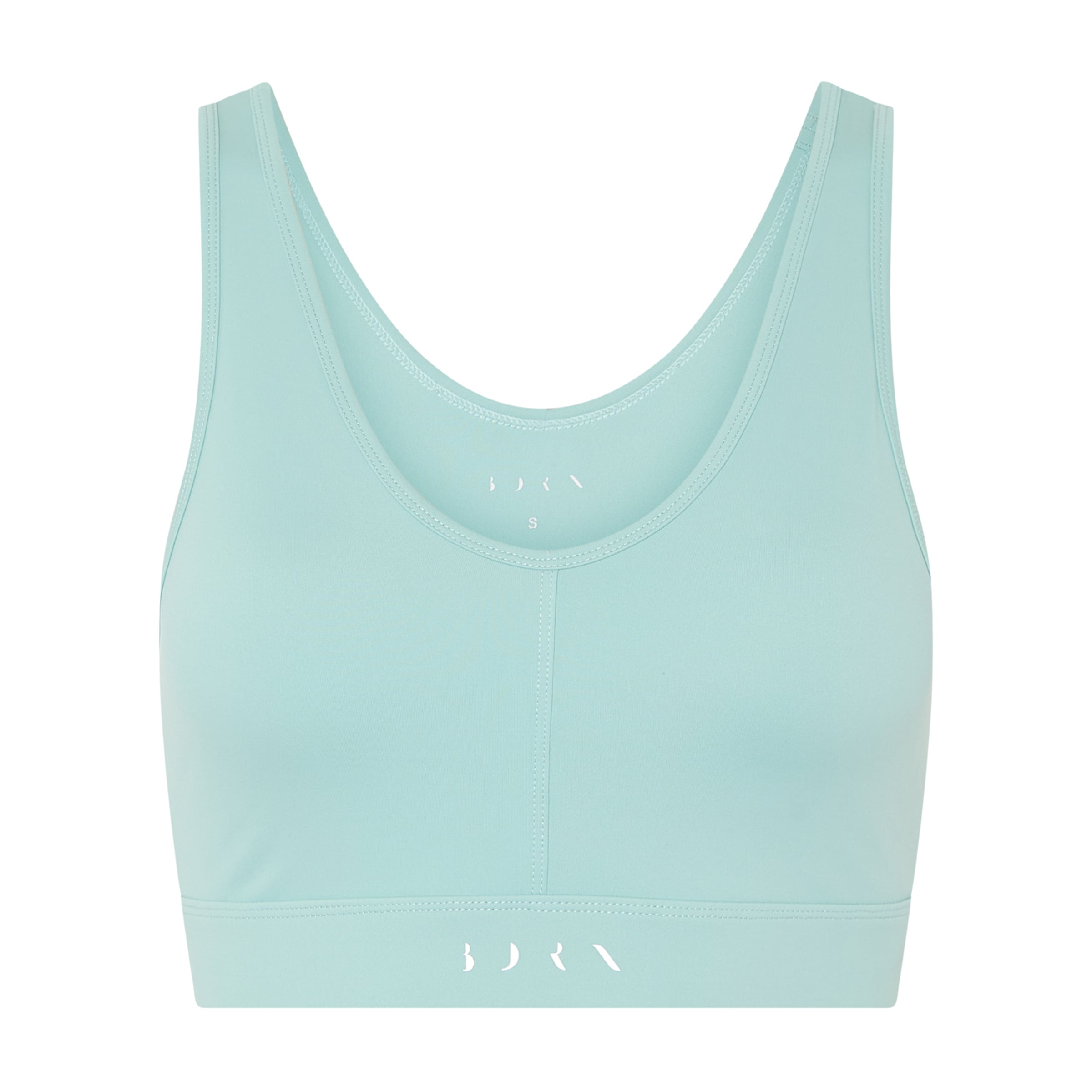 Born Bustier Sporttop 'Deo' in Blau: Vorderseite
