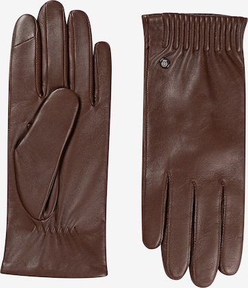 Gants 'ARIZONA TOUCH' Roeckl en marron : devant