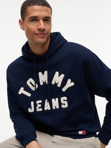 Tommy Jeans Zip-Up Hoodie 'Classic' in Blue