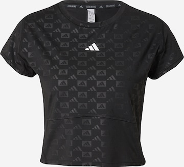 juoda ADIDAS PERFORMANCE Sportiniai marškinėliai 'HYGLM': priekis