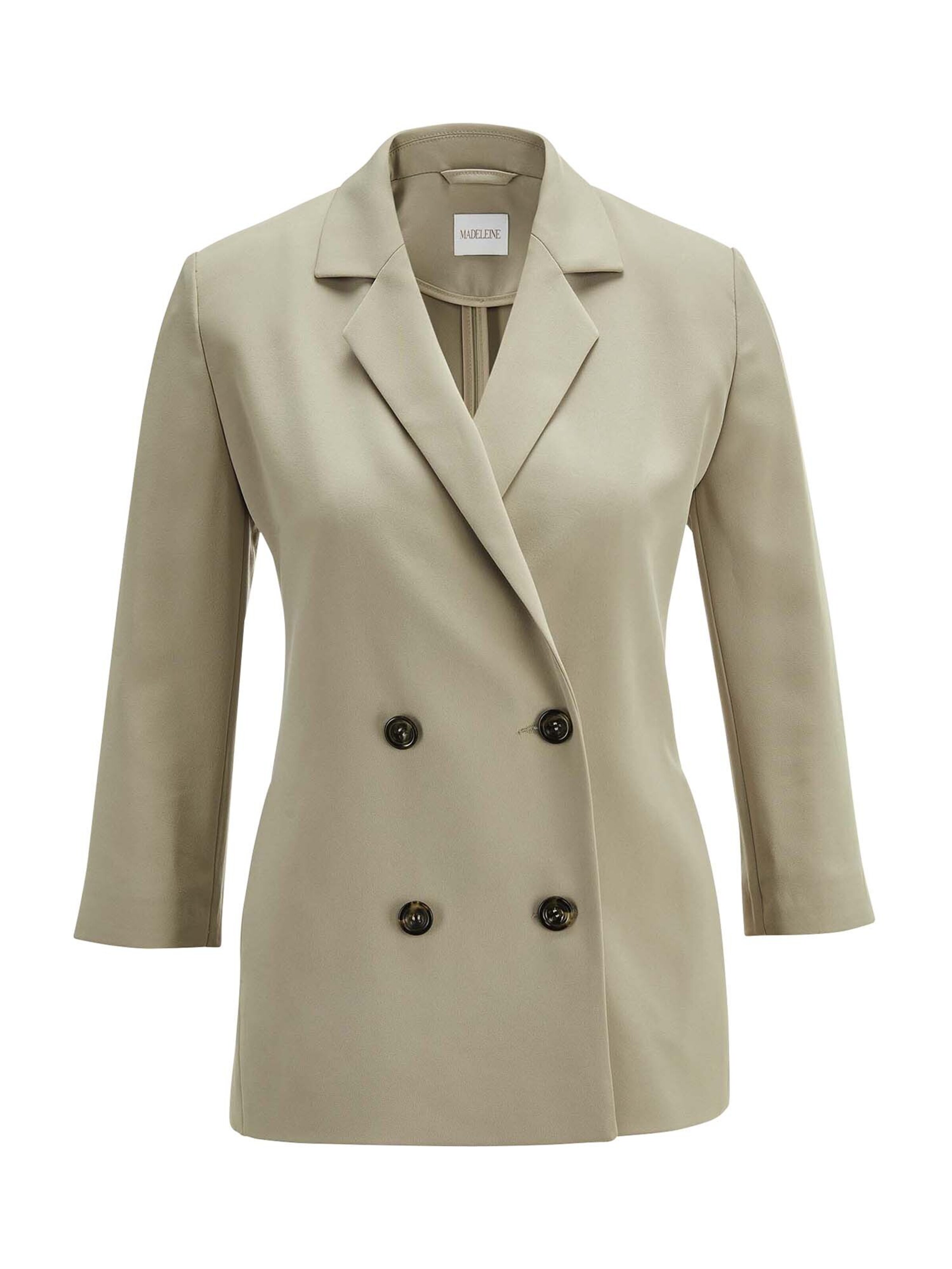 Blazer MADELEINE en beige : devant