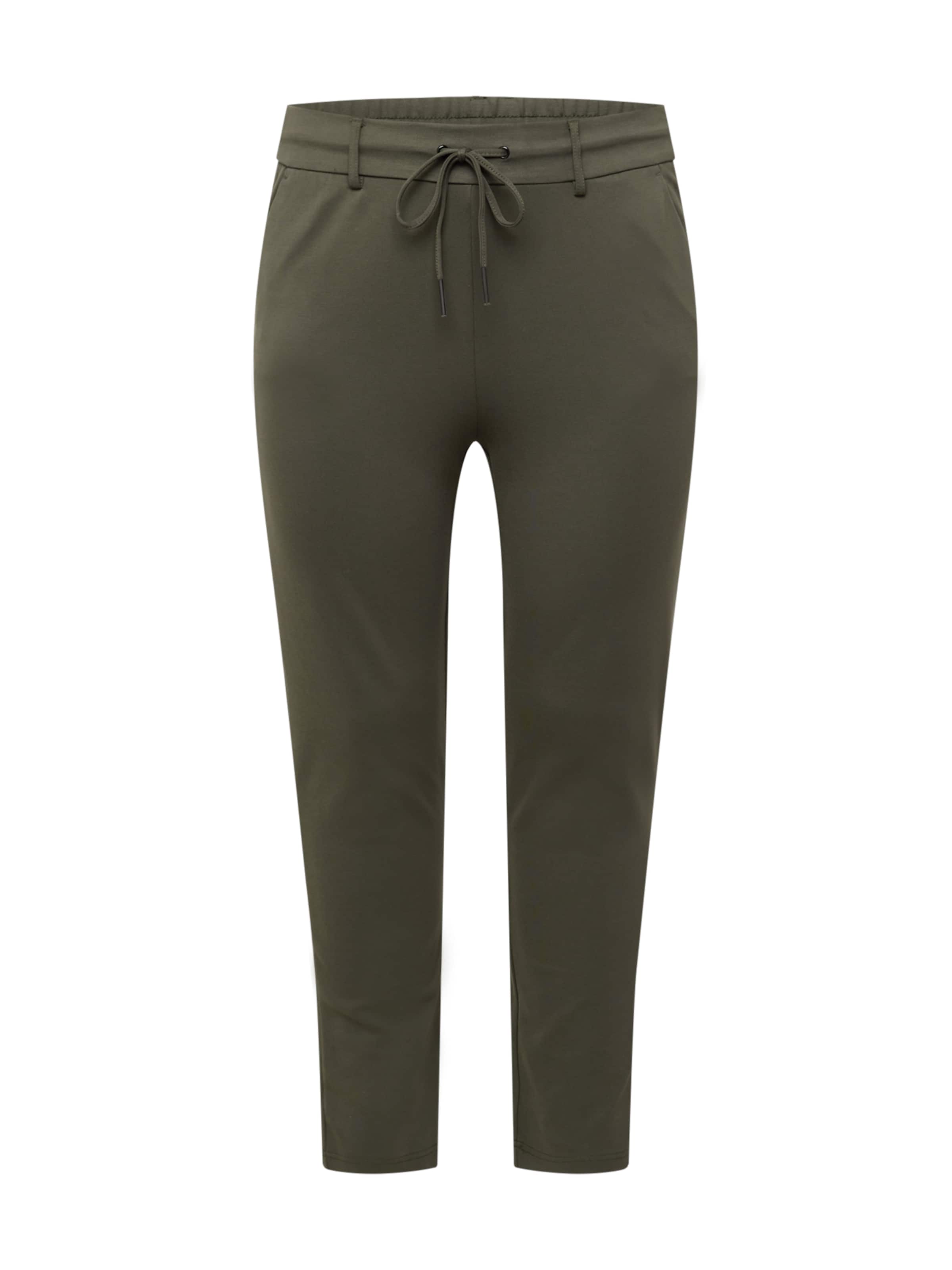 Pantalon 'CARGoldtrash Classic' ONLY Carmakoma en vert : devant