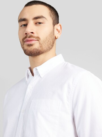 HOLLISTER Regular fit Button Up Shirt in White