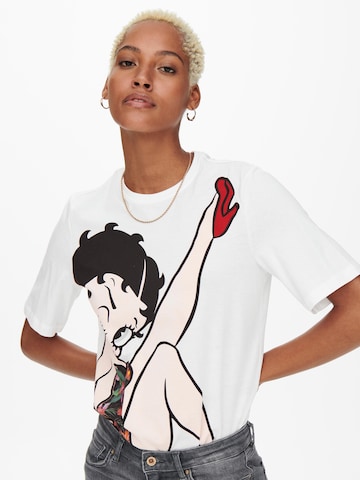 ONLY Shirt 'BETTY' in White