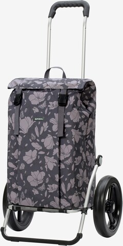 Andersen Shopper Trolley 'Royal Shopper Basil Magnolia' in Grijs: voorkant