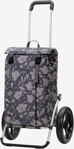 Andersen Shopper Trolley 'Royal Shopper Basil Magnolia' in Grijs: voorkant