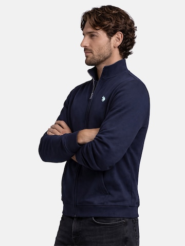 U.S. POLO ASSN. Sweatjacke in Blau