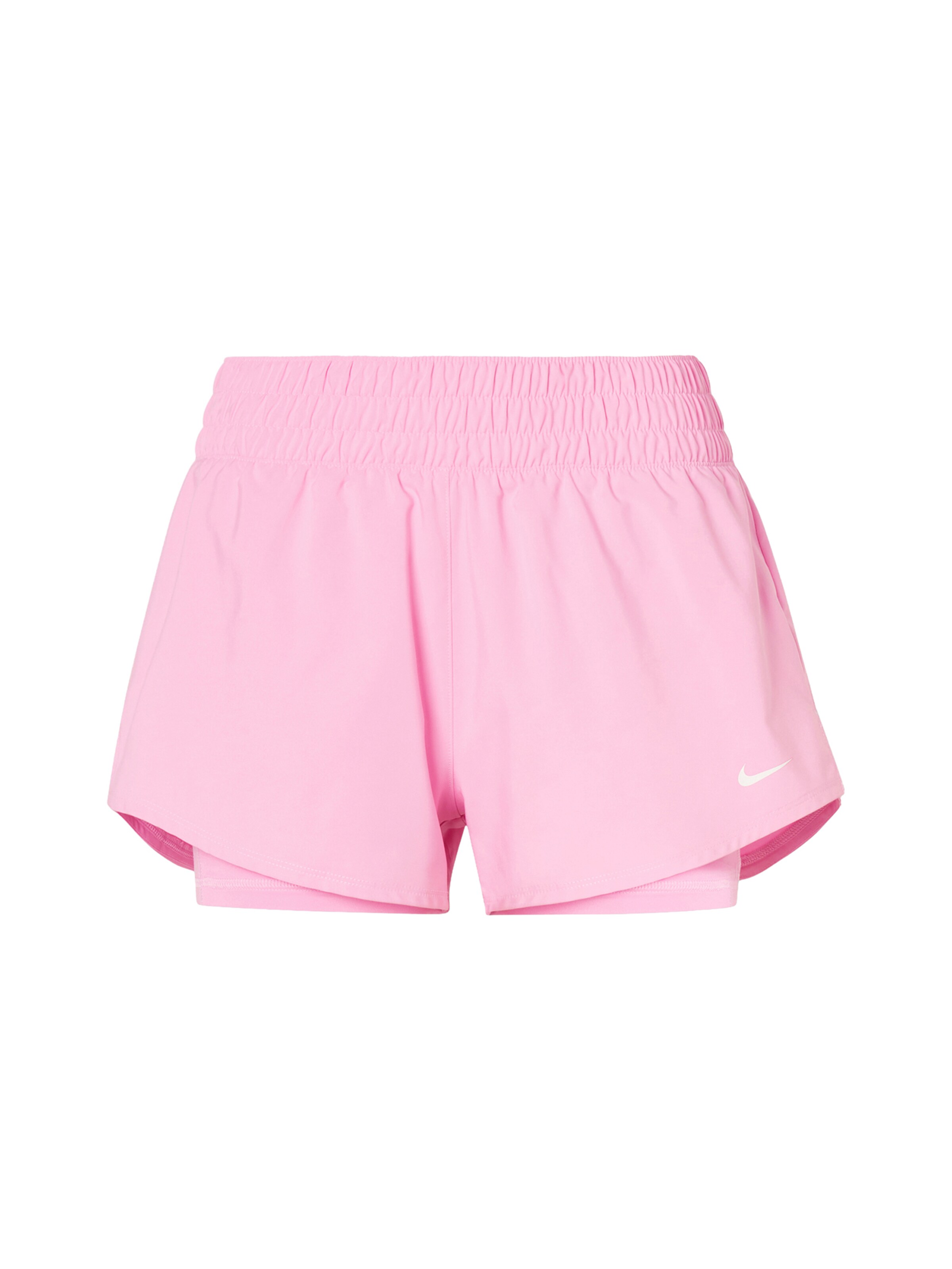 NIKE Спортивные штаны 'ONE' в Ярко-розовый: спереди