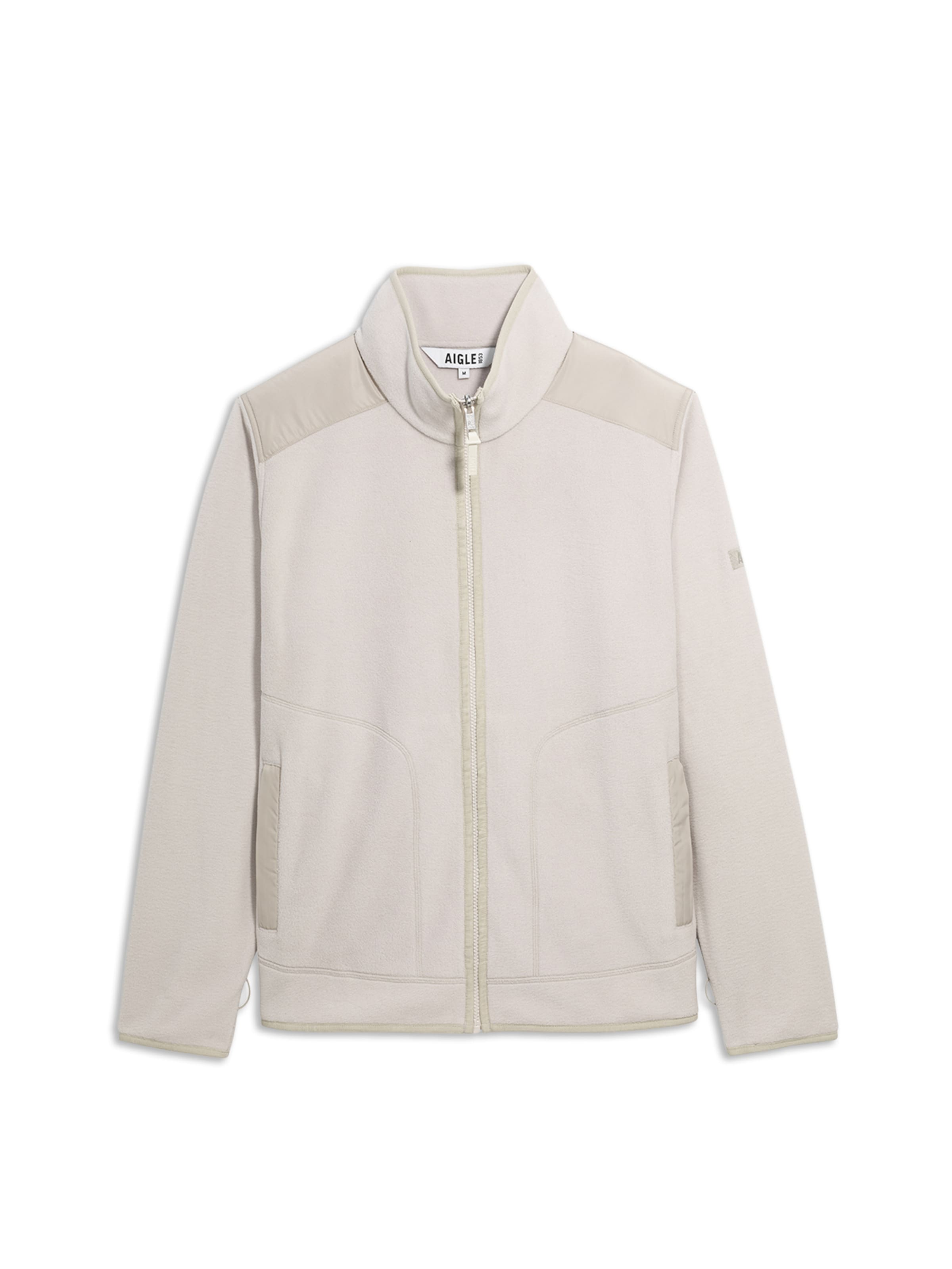 AIGLE Ζακέτα φλις σε μπεζ: μπροστά