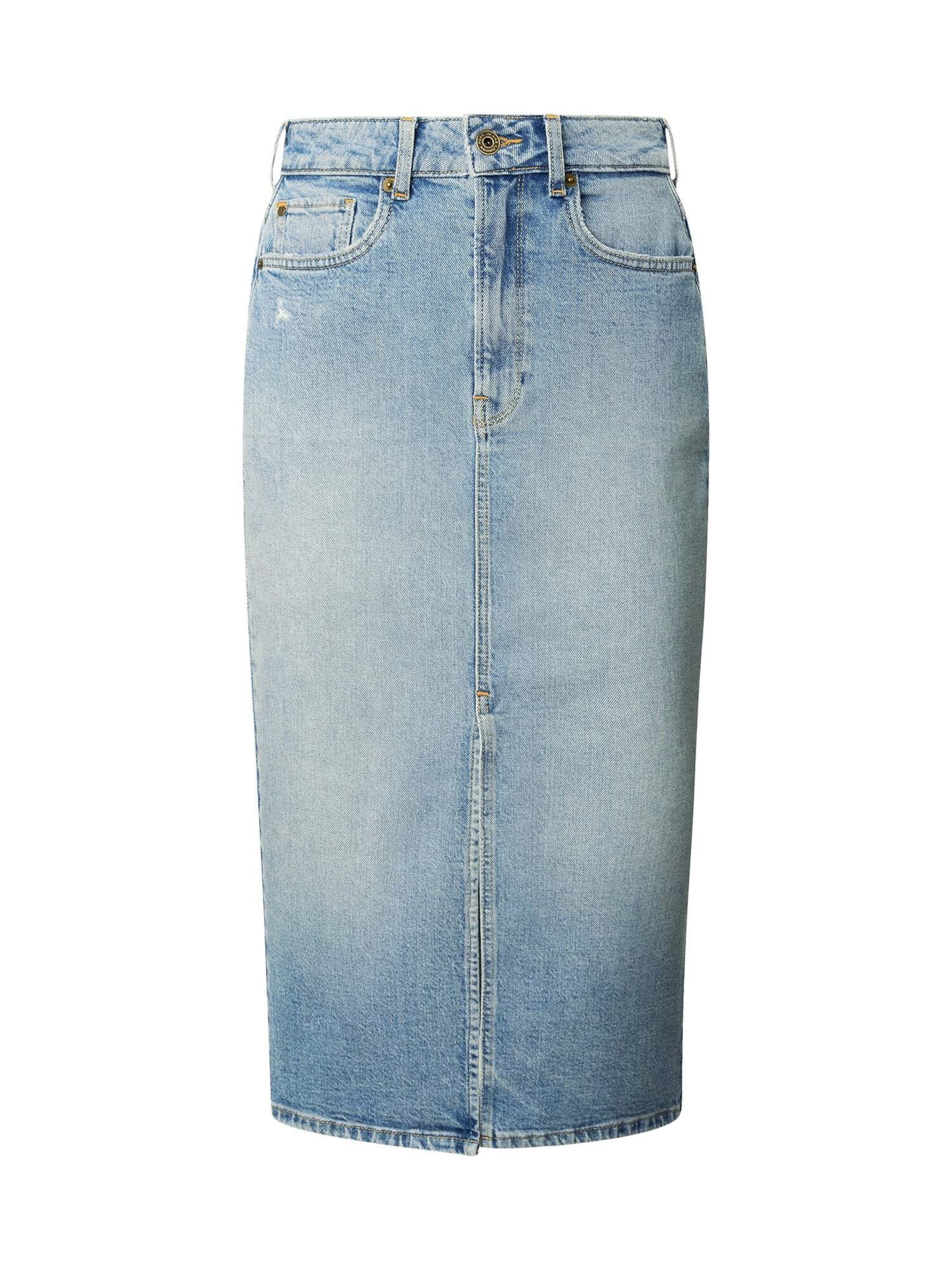 Gonna di Pepe Jeans in blu: frontale