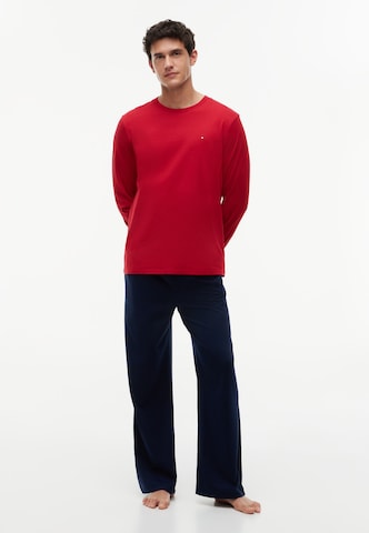 Tommy Hilfiger Underwear Πιτζάμα μακριά σε κόκκινο: μπροστά