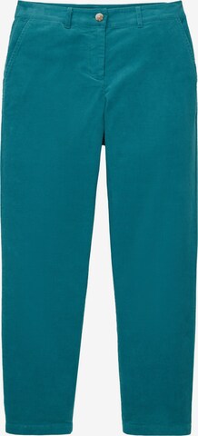 Pantalon chino TOM TAILOR en vert : devant