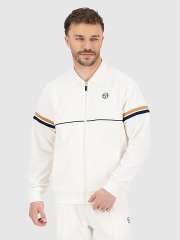 Sergio Tacchini Trainingsjack 'Orion' in Beige: voorkant