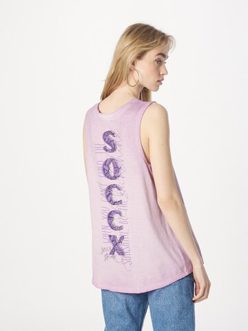 Soccx Top w kolorze fioletowy