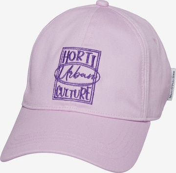 Casquette Marc O'Polo DENIM en violet : devant