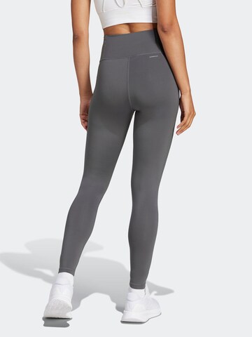 ADIDAS PERFORMANCE Skinny Sportbroek 'Essentials' in Grijs