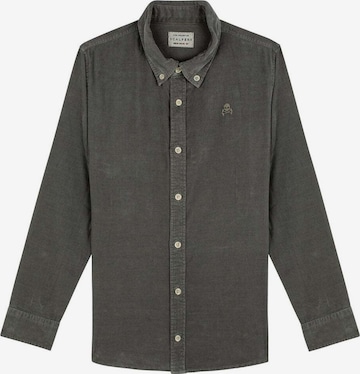 Scalpers Regular fit Button up shirt in Green: front