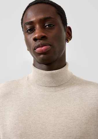 QS Pullover in Beige: Vorderseite