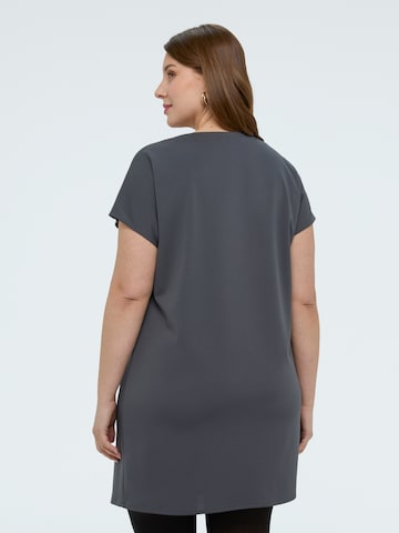 Robe Fiorella Rubino en gris