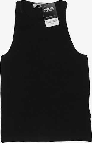 Kings Of Indigo Top XS in Schwarz: Vorderseite