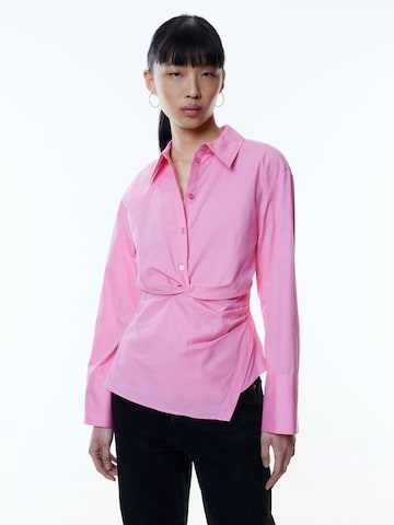 Camicia da donna 'Anja' di EDITED in rosa: frontale