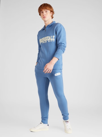 AÉROPOSTALE Slimfit Spodnie sportowe 'N7-87' w kolorze niebieski