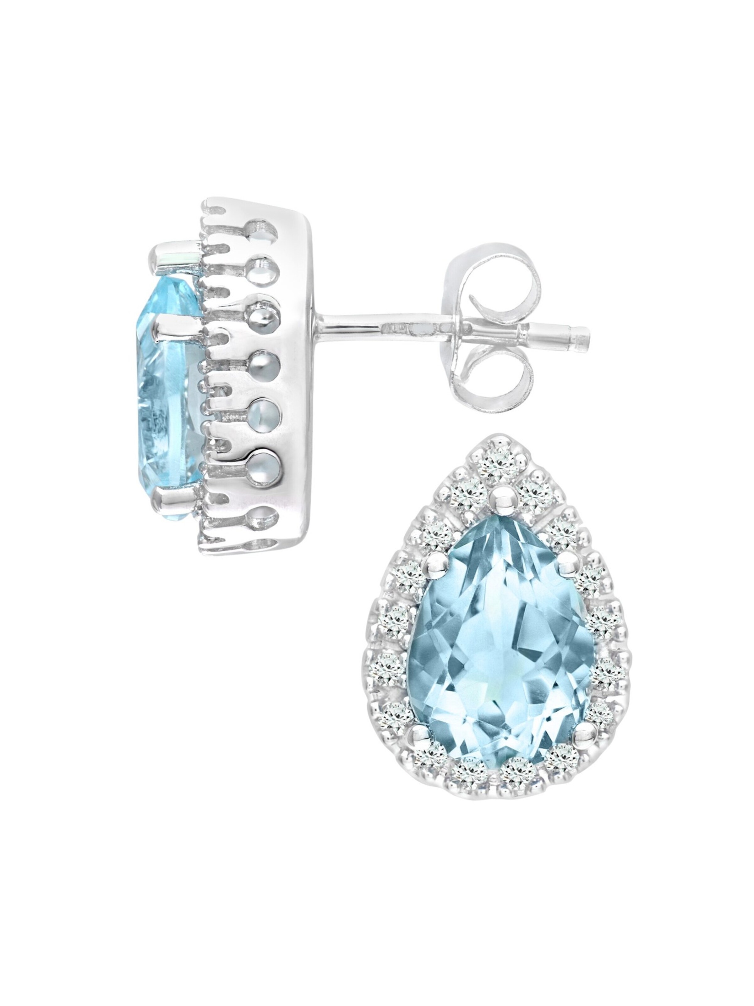 DIAMANT LETERNEL Oorbellen in Blauw