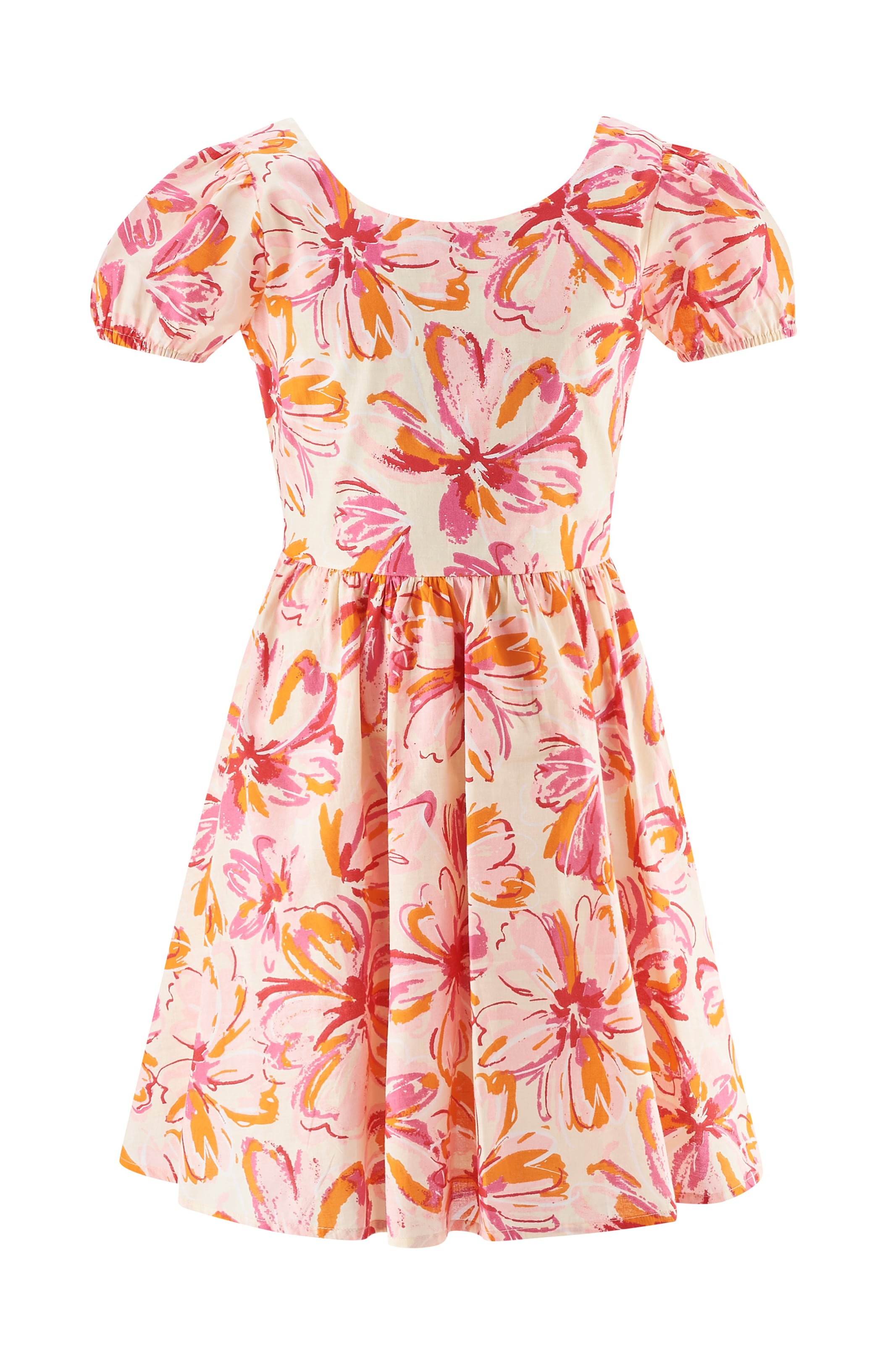 Abito di happy girls in rosa: frontale