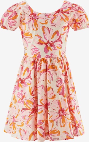 happy girls Mekko värissä vaaleanpunainen: etupuoli