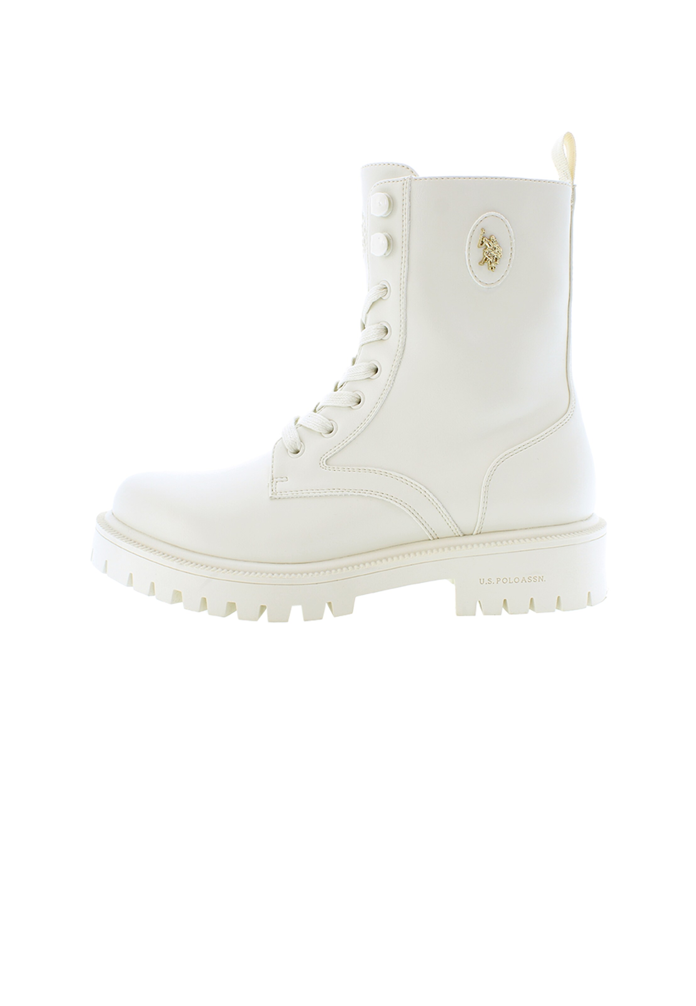 U.S. POLO ASSN. Veterlaarsjes in Wit: voorkant