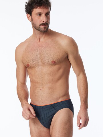 SCHIESSER Slip ' 95/5 Originals ' in Blue: front