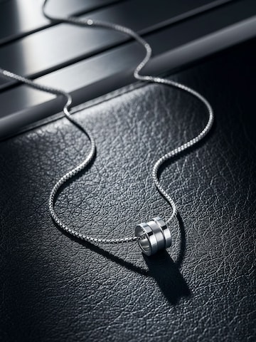 Nemomatheo Necklace 'Hip-Hop-Gliederkette Streetstyle' in Silver