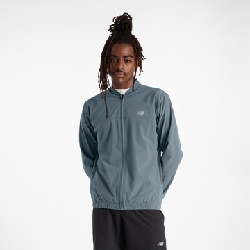 new balance Sportjacke in Blau: Vorderseite