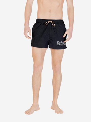 Pantaloncini da bagno '10229264 50469280' di BOSS in nero: frontale