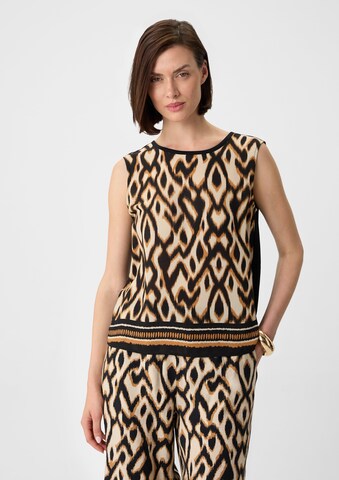 COMMA Bluse in Schwarz: Vorderseite