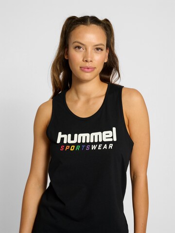 Hummel Shirt 'RAINBOW' in Black