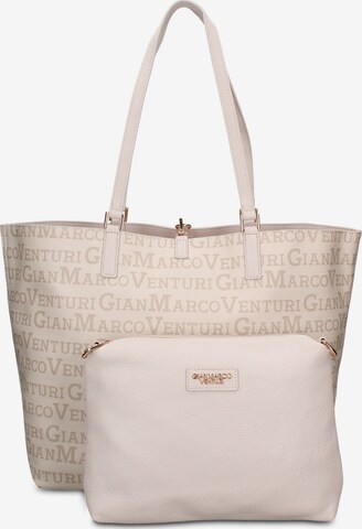 Shopper 'Shopper Elegante Pelle Vegana Gianmarco Venturi - Borsa Donna Versatile' di GianMarco Venturi in verde: frontale