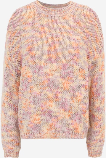 Vero Moda Tall Sweater 'RASPBERRY' in Beige / Pastel yellow / Orange / Light pink, Item view