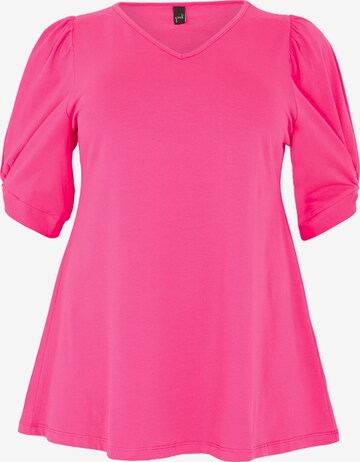 Yoek Tunic in Pink: front