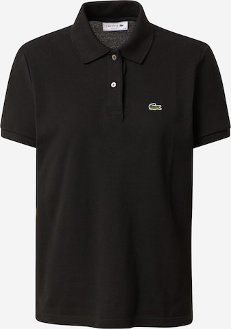 LACOSTE - Camisa em preto: frente