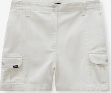 Regular Pantalon cargo VANS en blanc : devant