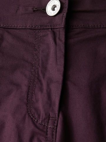 CECIL Slimfit Παντελόνι 'New York' σε κόκκινο