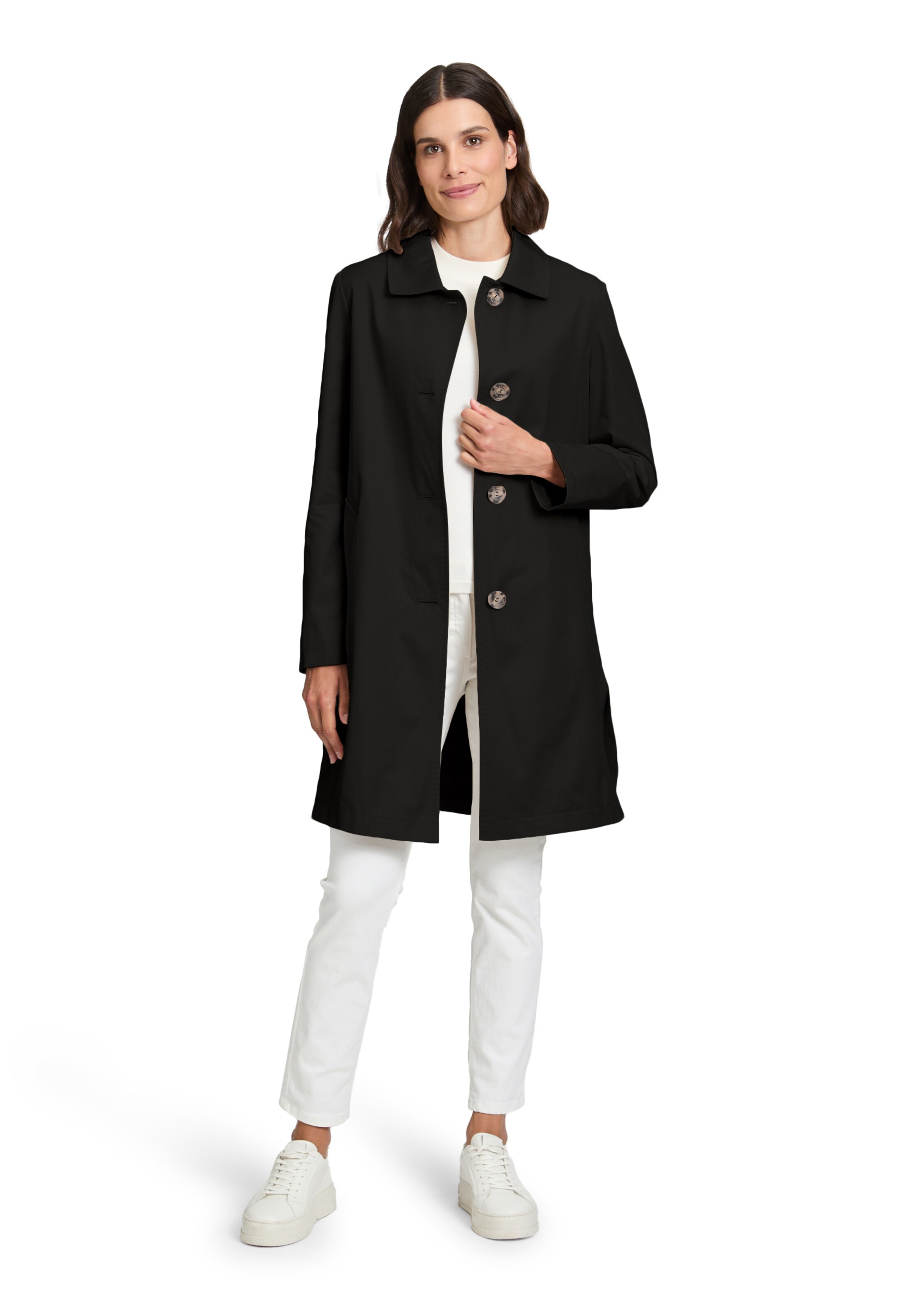 GIL BRET Mantel in Schwarz