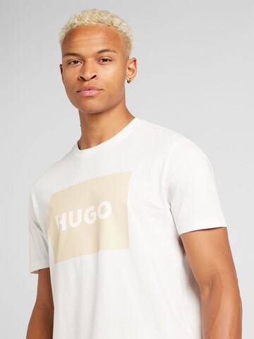Maglietta 'Dulive' di HUGO in bianco