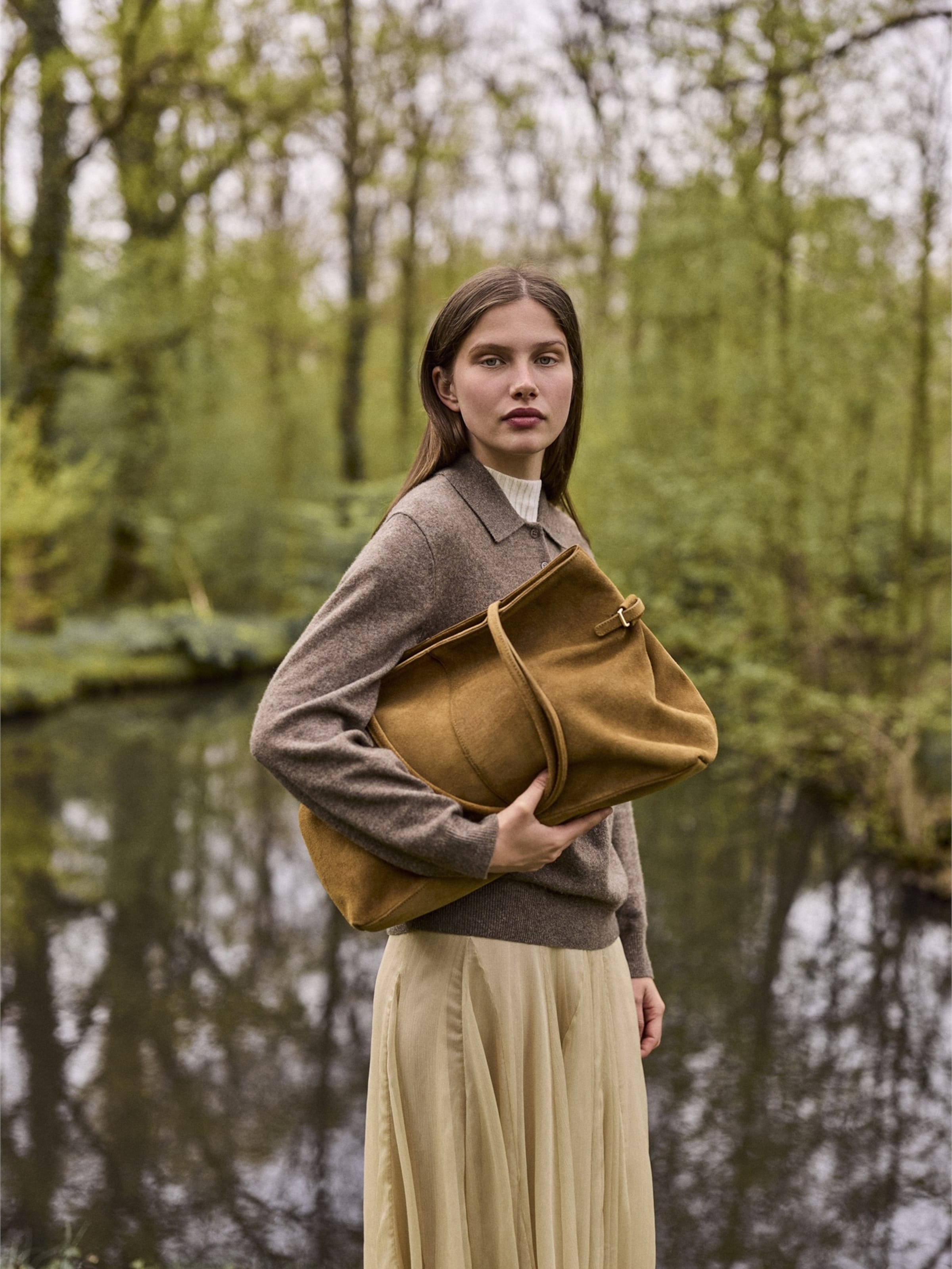 Nat&Nin Shopper 'Pablo' in Brown