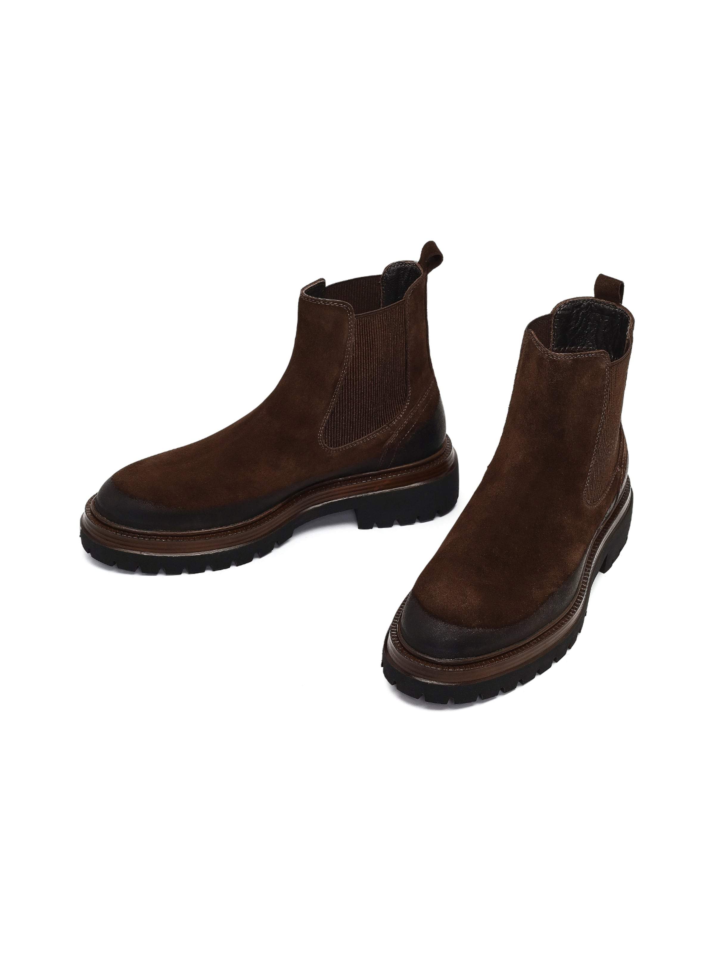 Derimod - Botas Chelsea en marrón