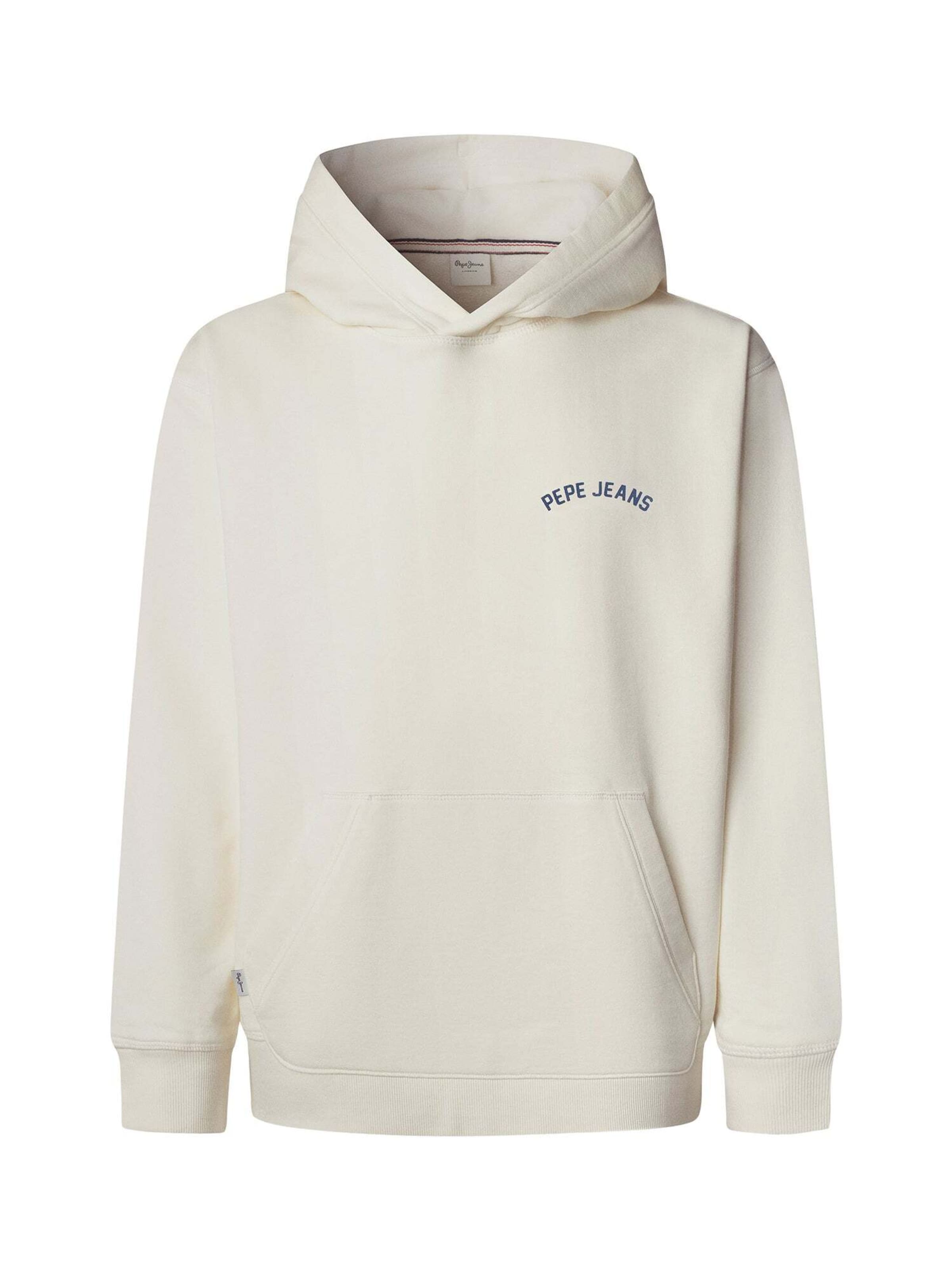 Felpa 'Gideon' di Pepe Jeans in bianco: frontale