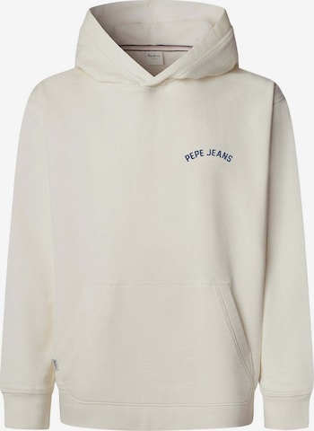 Felpa 'Gideon' di Pepe Jeans in bianco: frontale